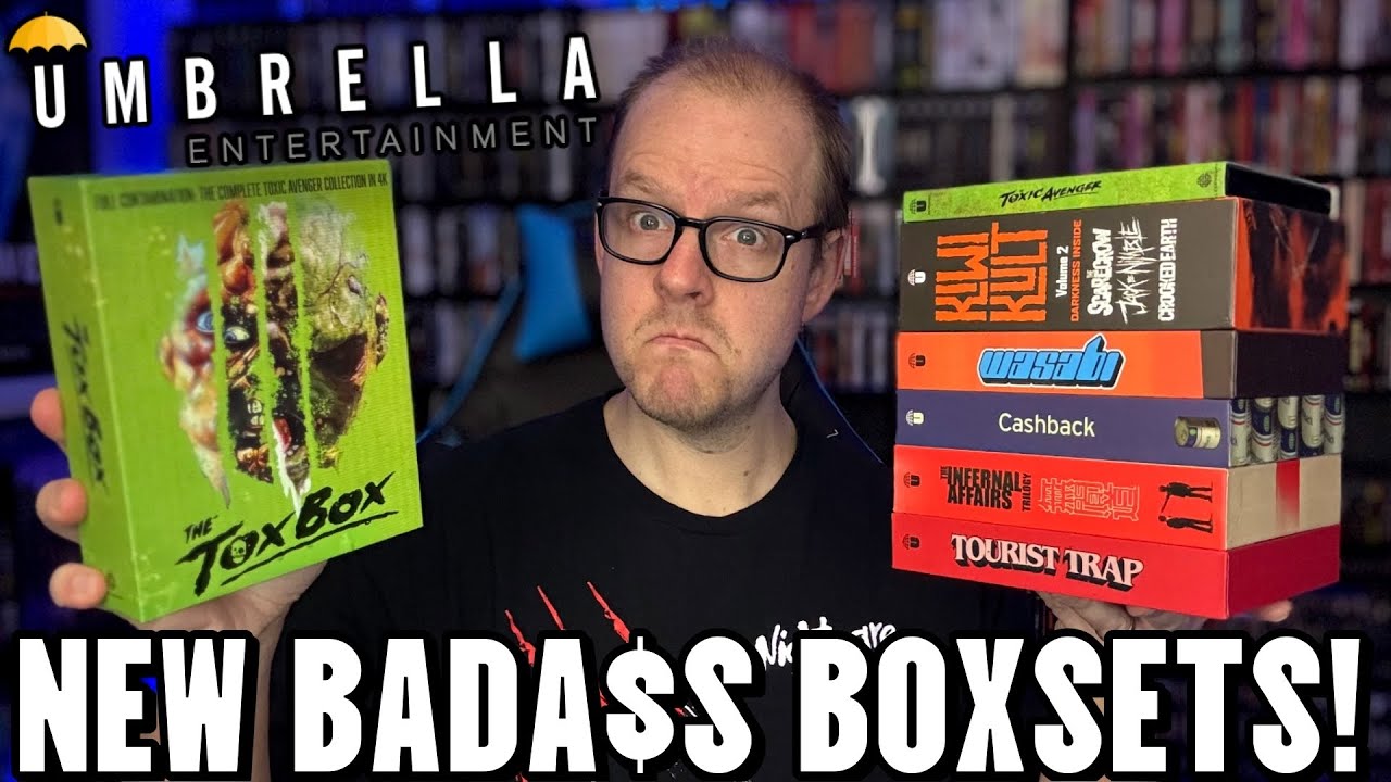 СВЕЖИЕ НОВИНКИ НА BLU-RAY И 4K ОТ Umbrella ENTERTAINMENT! | Январь 2026 | The TOX Box!