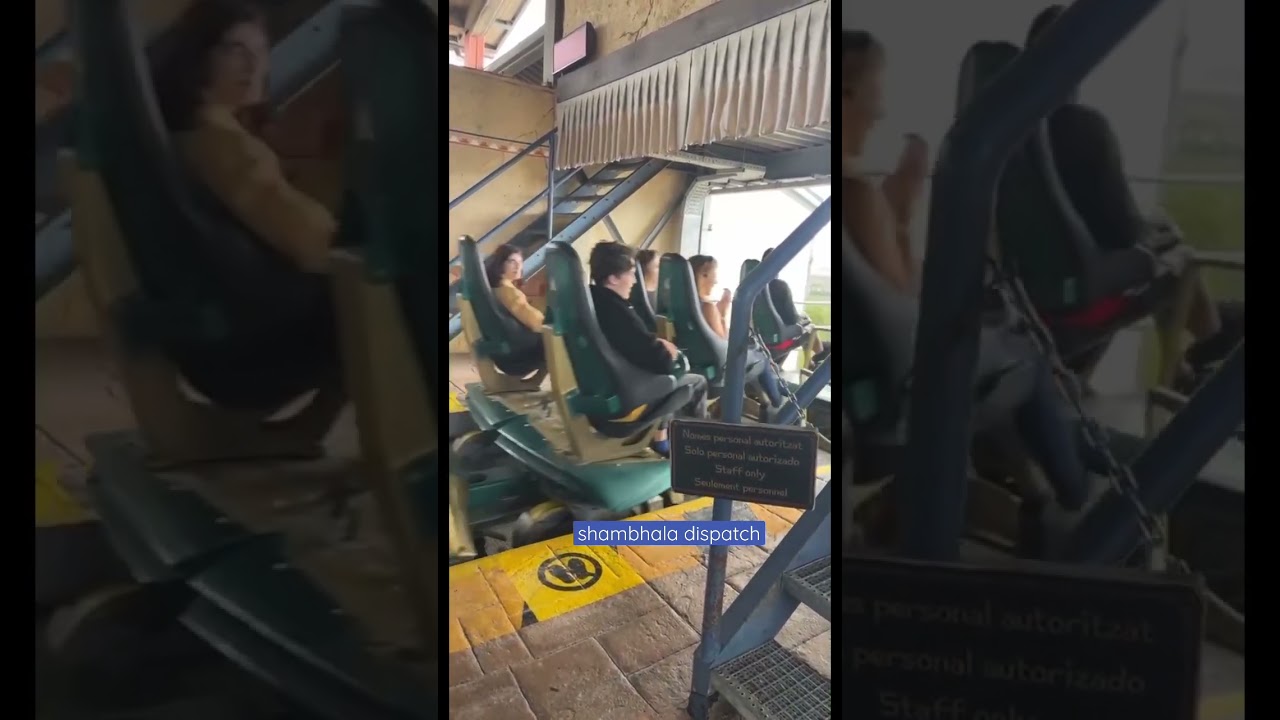 Shambhala Dispatch #shambhala  #rollercoaster #rides #spain #dispatch #portaventura #themepark