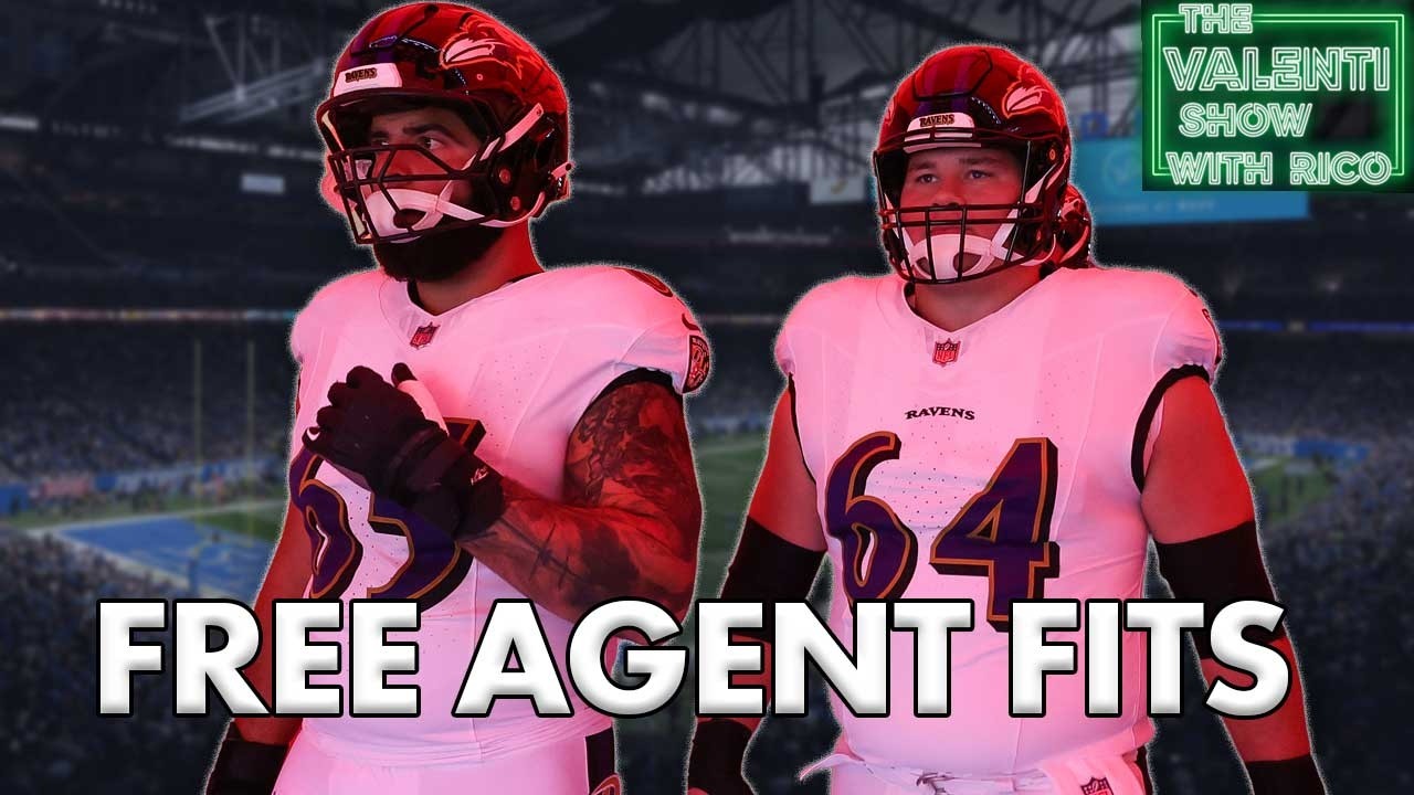 Best NFL Free Agent Fits | The Valenti Show with Rico