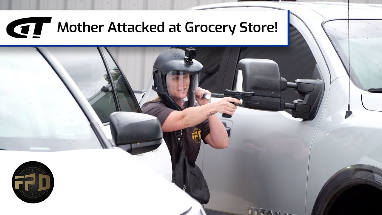 Mother Attacked at Grocery Store! | First Person Defender
