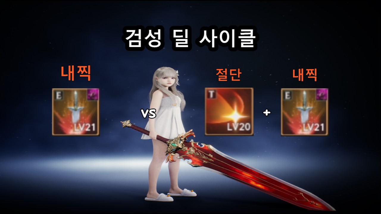 검성 최고의 딜 사이클은? (설정법 포함)