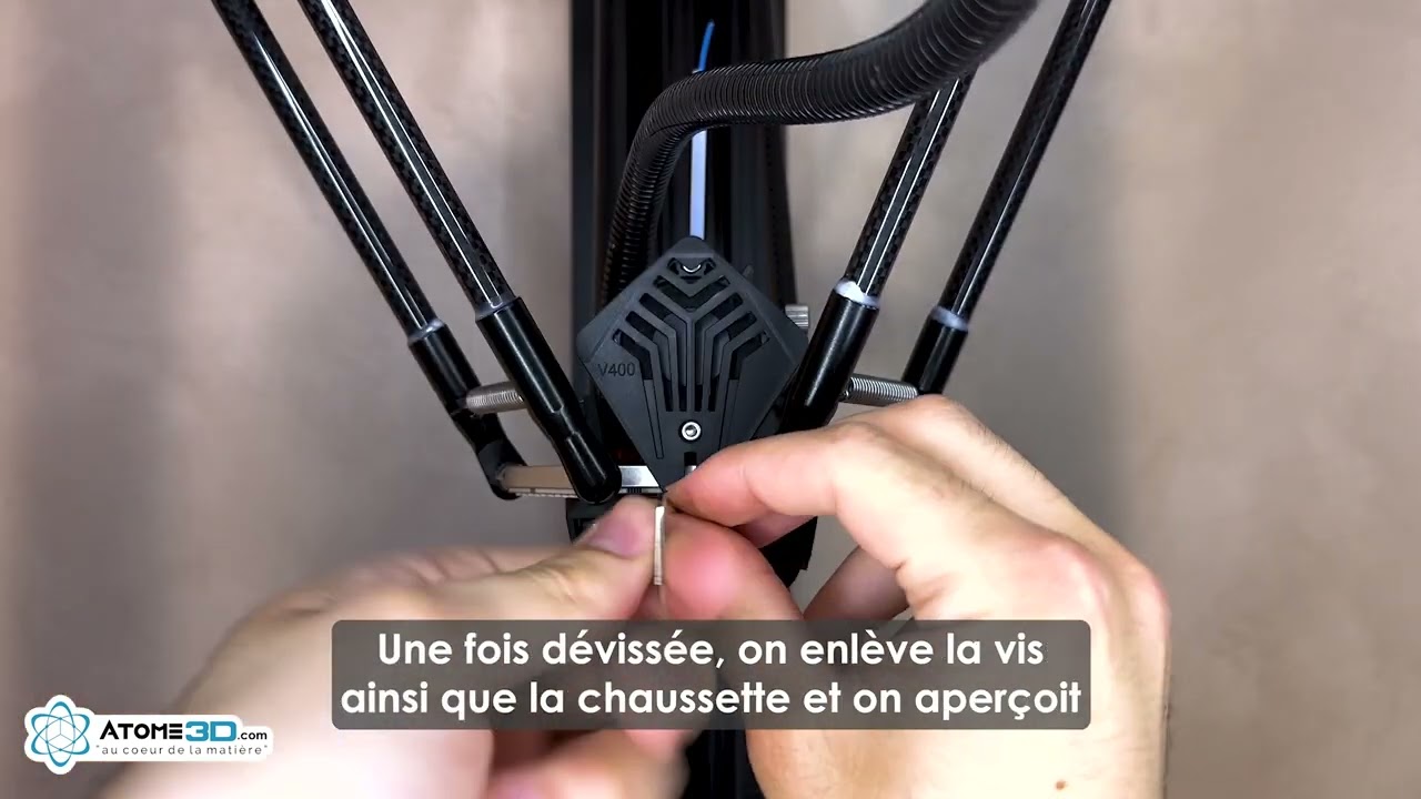Tuto: Flsun V400 - Entretien de la tête d'impression | Atome3D