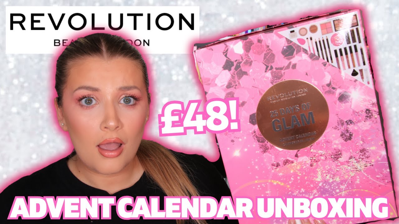 REVOLUTION 25 DAYS OF GLAM ADVENT CALENDAR REVEAL & UNBOXING 2023