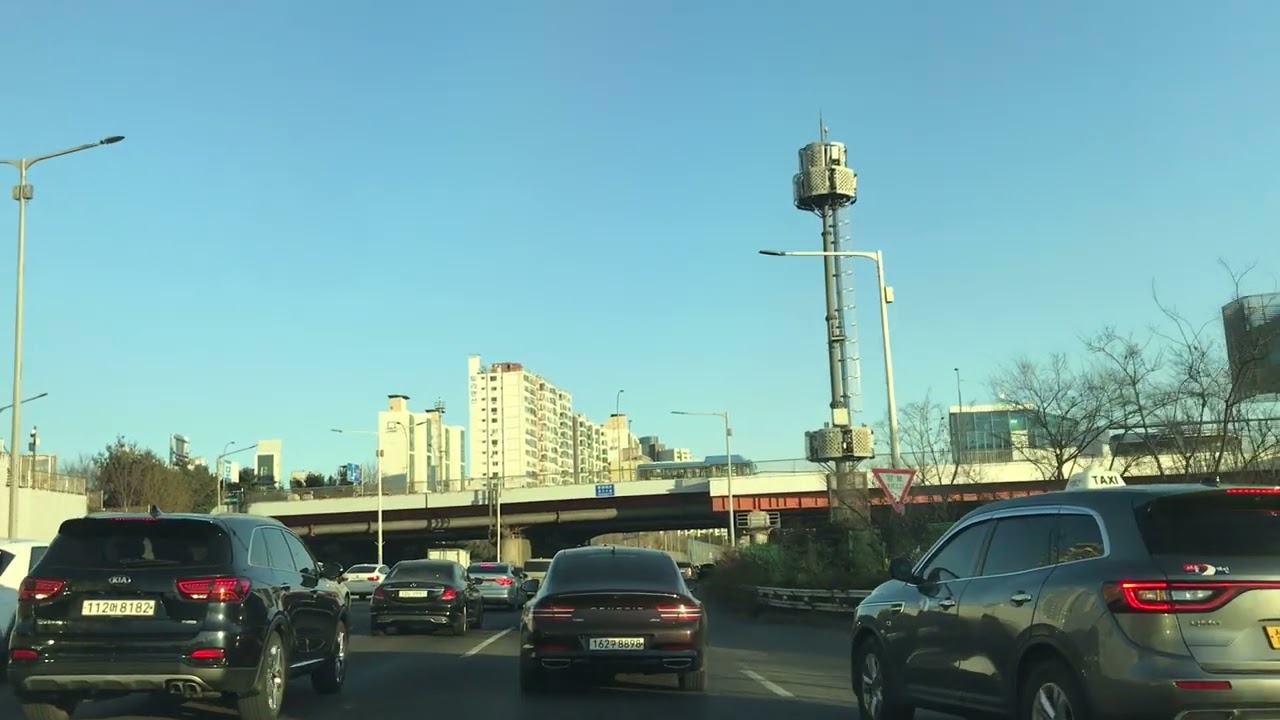 Seoul. Driving home. 1/21/2026-2.