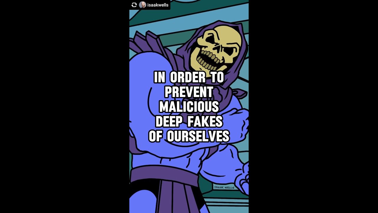 @isaakwells Note: My Skeletor voice is not AI. 💯 human.   