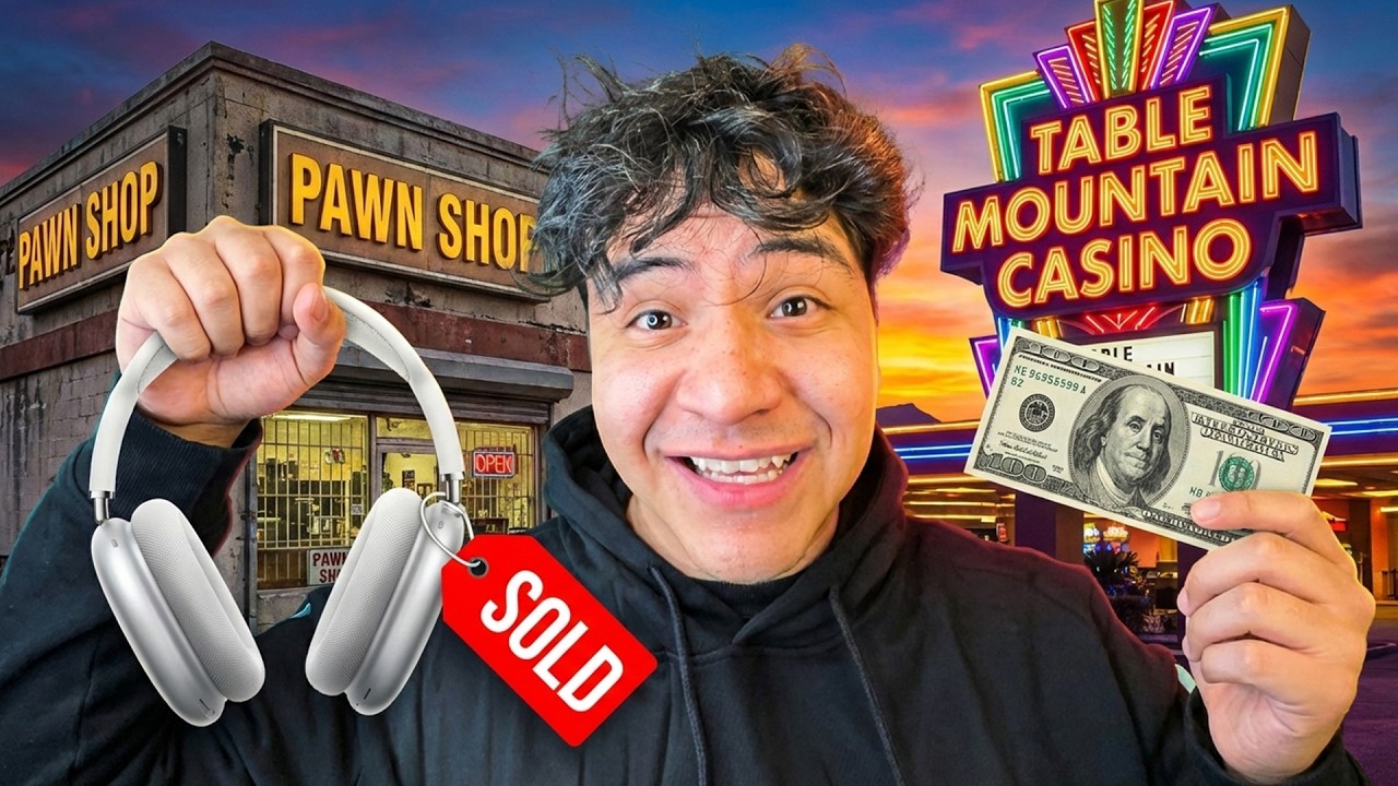 I Sold My Apple Headphones Pro Max and went to the Casino!