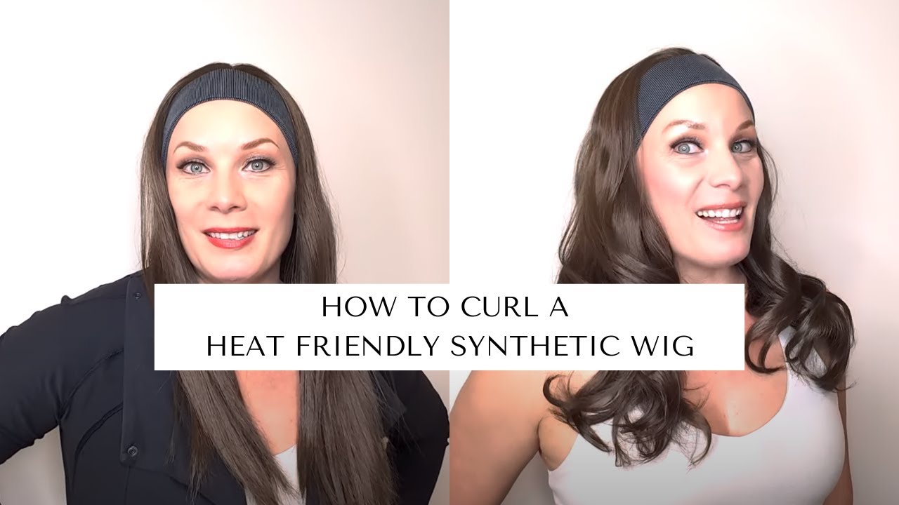 WATCH ME CURL MY SYNTHETIC WIG IN THE OVEN!!