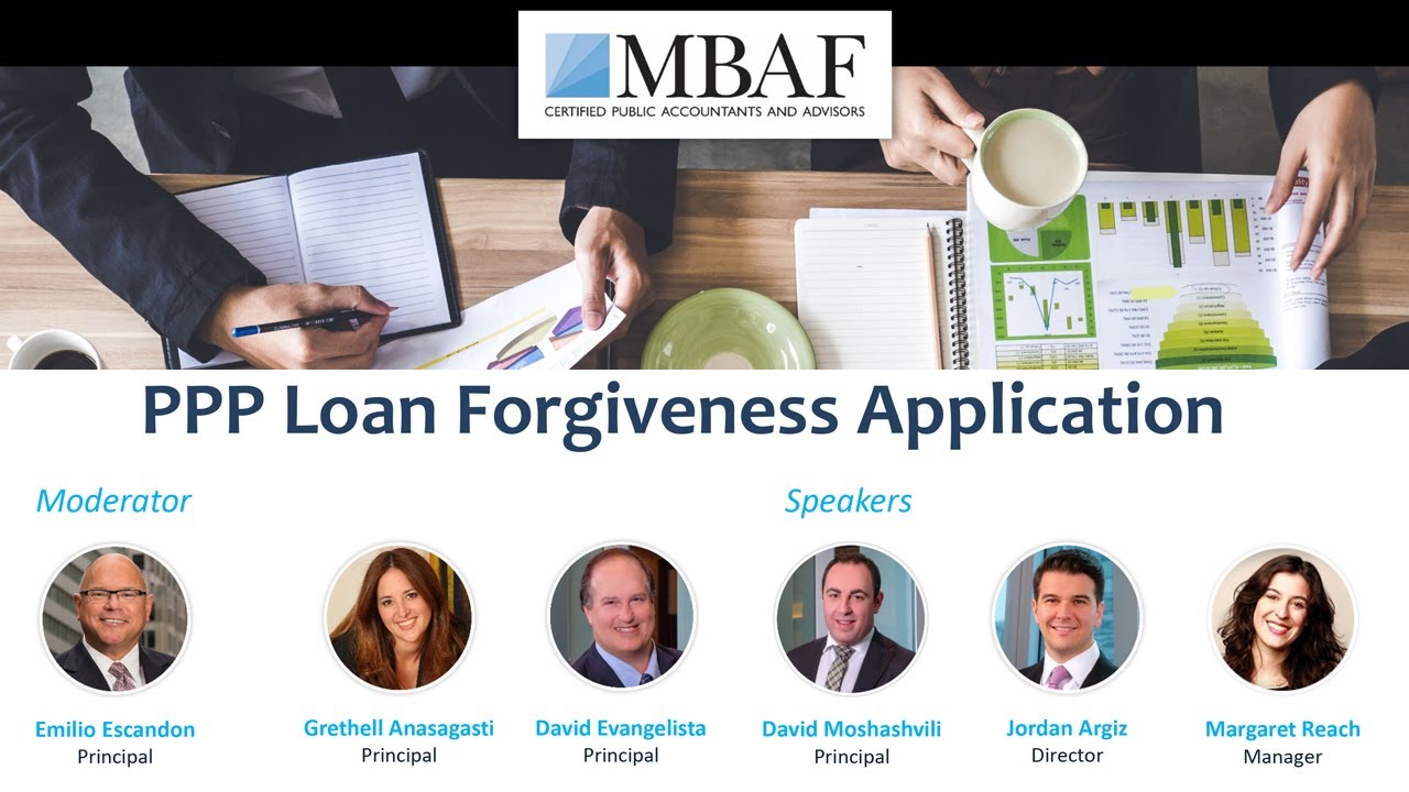 Webinar Recording: SBA Issues PPP Loan Forgiveness Application