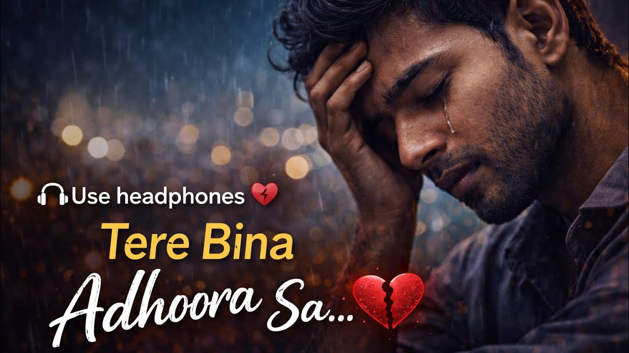 Tere Bina Adhoora Sa 💔 | New Hindi Sad Song 2026 | Emotional Heartbreak Song | Full Video