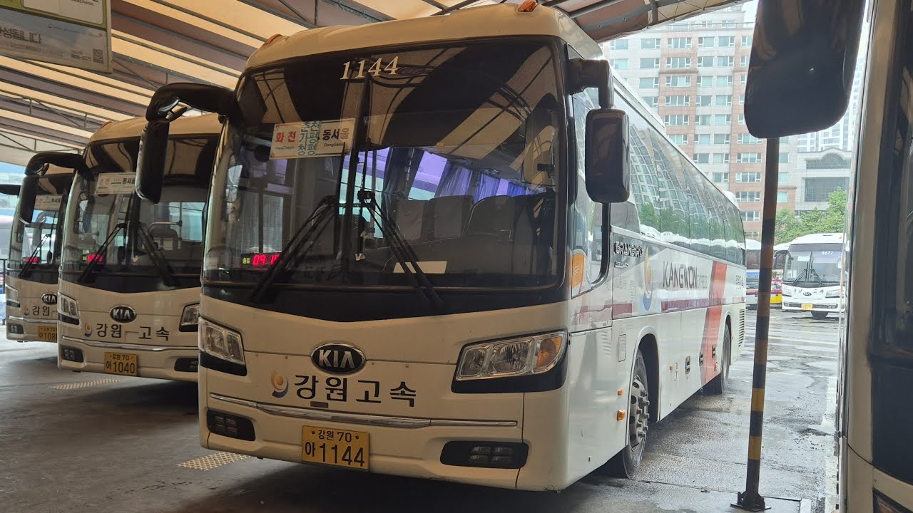 [시외버스] 동서울터미널-화천공영버스터미널 주행영상(Dongseoul Bus Terminal-Hwacheon Public Bus Terminal)