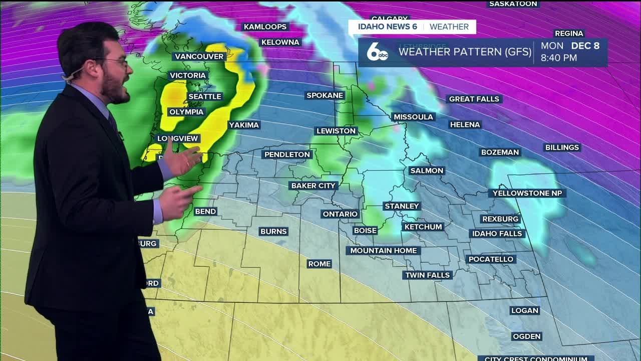 Rainy weather continues in Boise this week