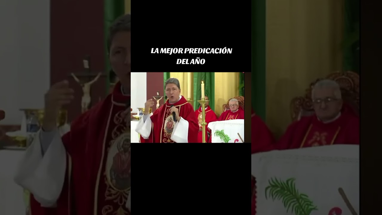 La mejor predicacion del a&ntilde;o padre carlos yepes #jesus #love #virgenmaria #mariadesatadoradenudos