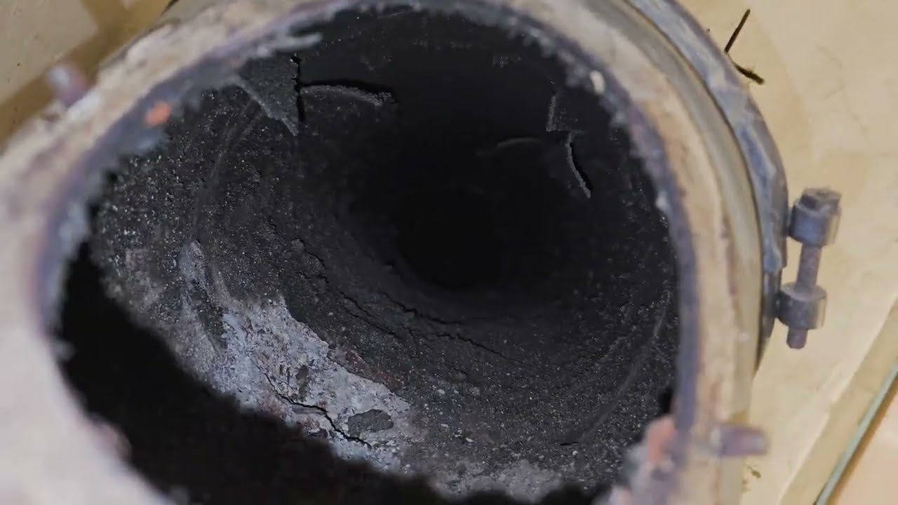 STALOWY WKŁAD KOMINOWY po 2 LATACH palenia KOZĄ = Test kozy i wkładu!