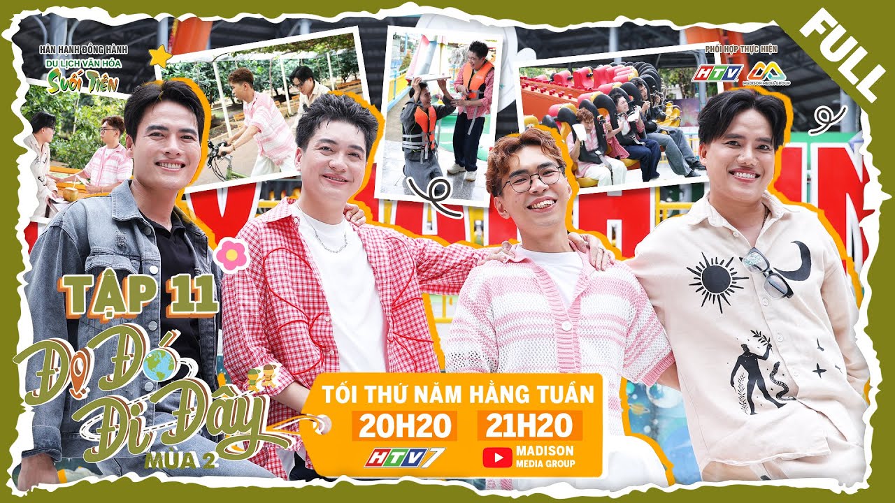 Đi Đó Đi Đây M2 | Tập 11: Đến SUỐI TIÊN Võ Tấn Phát, Minh Dự, Hữu Đằng, Duy Khương u mê quên lối về