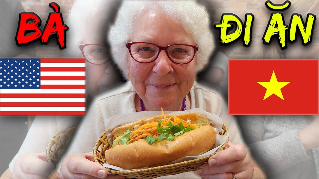 American Grandma Trying Vietnamese Food for the 1st Time