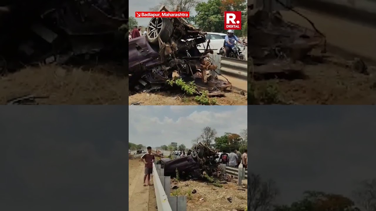 Two Dead After BMW Crashes At 250 kmph In Badlapur, Maharashtra | Driver Booked