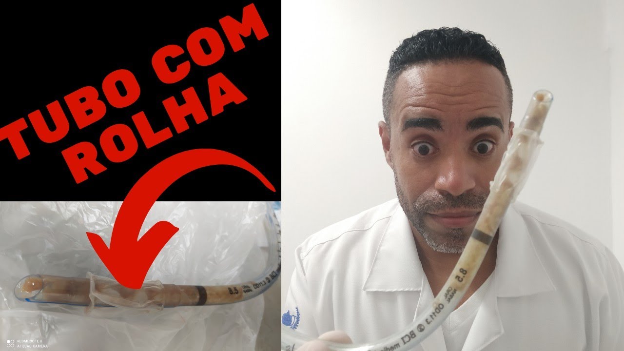 Tubo Orotraqueal com rolha