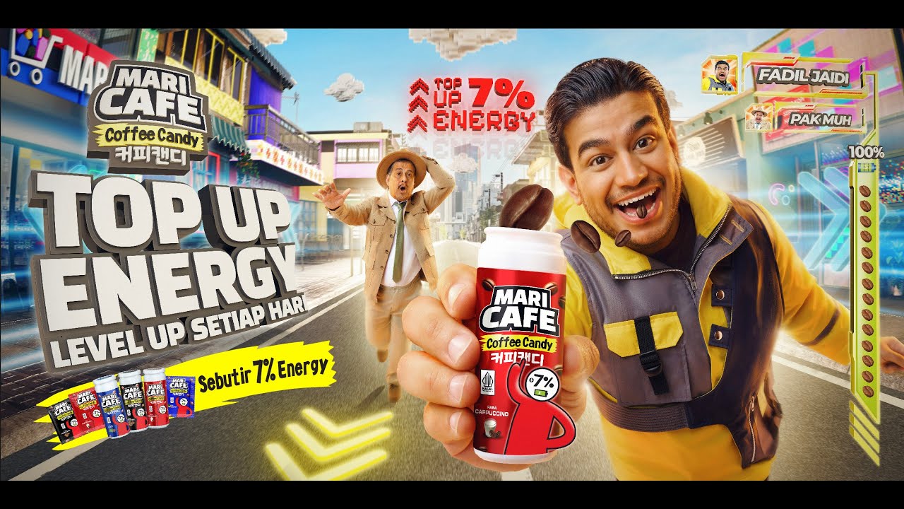 [MISI INTERAKTIF] TOP UP ENERGY WITH MARICAFE COFEE CANDY, BARENG FADIL & PAK MUH