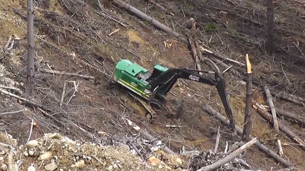 Remote Winch Assist Dozer - John Deere Felling Machine
