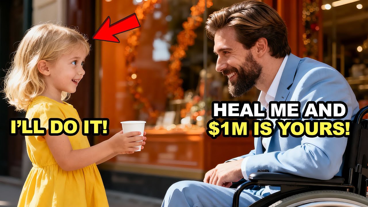 “HEAL ME AND I’LL PAY $1M,” THE BILLIONAIRE SAYS — A POOR GIRL ANSWERS, “GET YOUR WALLET READY”