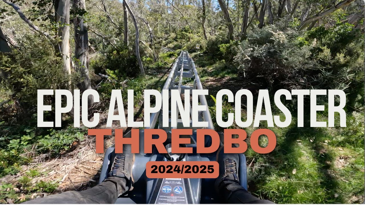 Thredbo's New ALPINE COASTER! NO BRAKES