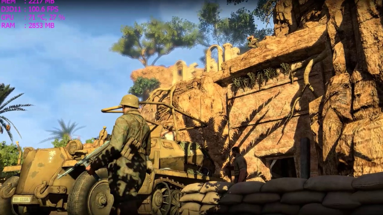 Sniper Elite 3 Benchmark GTX 980TI & Intel Xeon W3690 Ultra High Settings in 2024