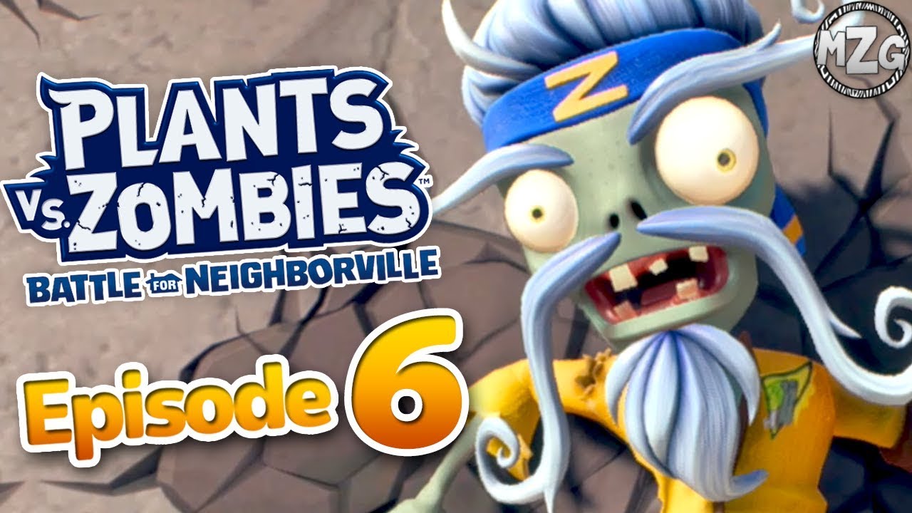 Plants vs. Zombies: Битва за Нейборвиль. Геймплей. Часть 6 — Босс Дзен-Сэнсэй! Центр города!