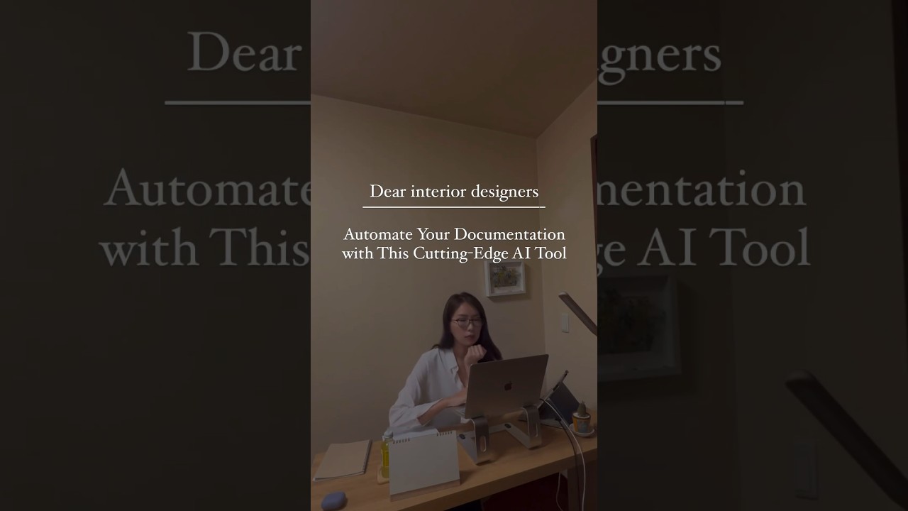 Automate Your Documentation with This Cutting-Edge AI Tool #aiindesign #chatgpt #interiordesigner