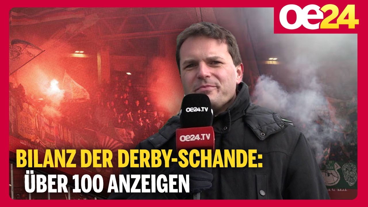 Bilanz der Derby-Schande: Über 100 Anzeigen