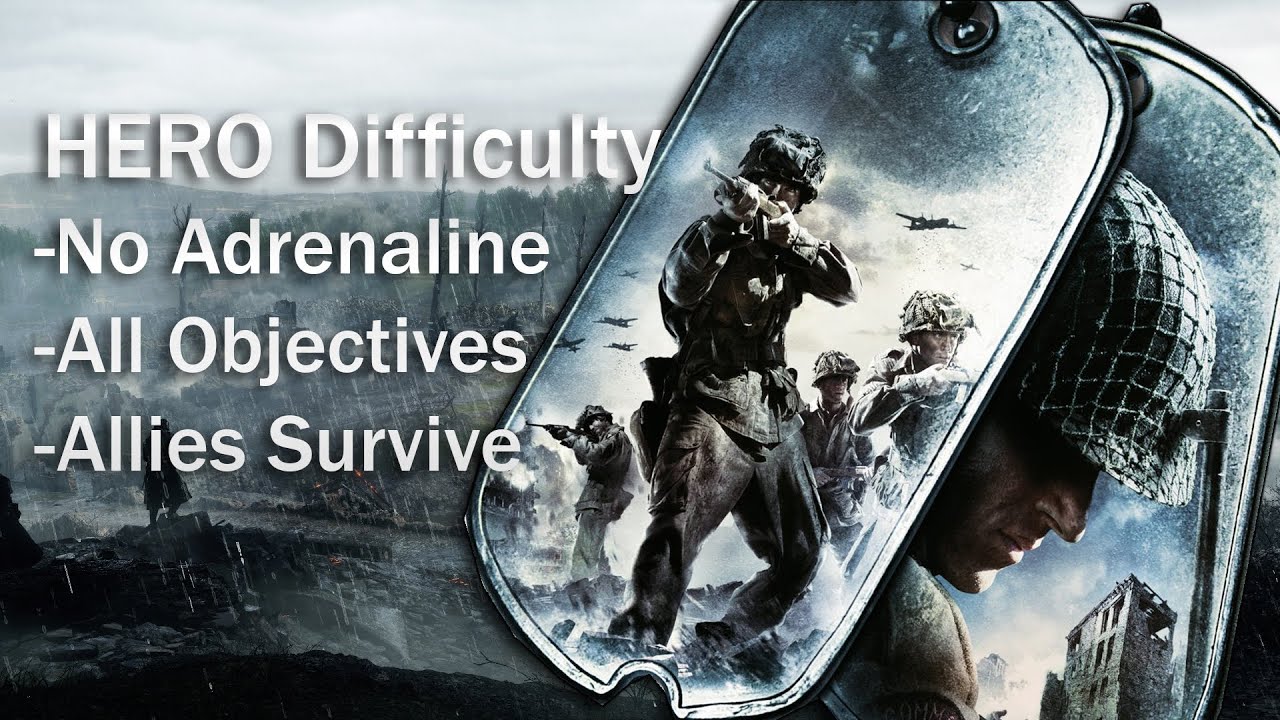 Medal of Honor European Assault HERO DIFFICULTY - Lights Out in the Port City