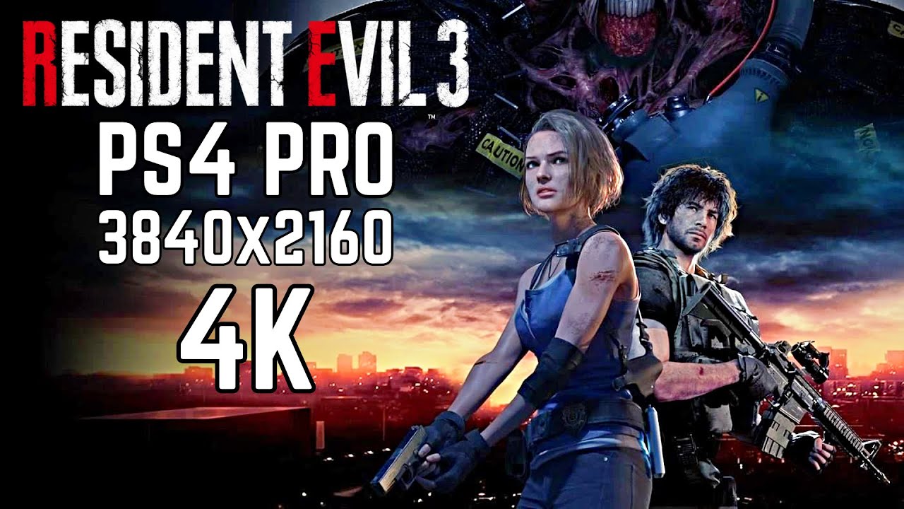 Resident Evil 3 Remake PS4 PRO 4K Full Gameplay Walkthrough (Classic Jill)