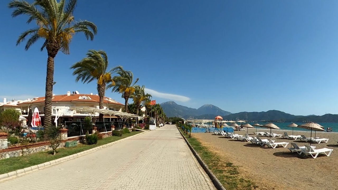 Çalış Plajı/Beach in Fethiye, Turkey, in 360°/VR