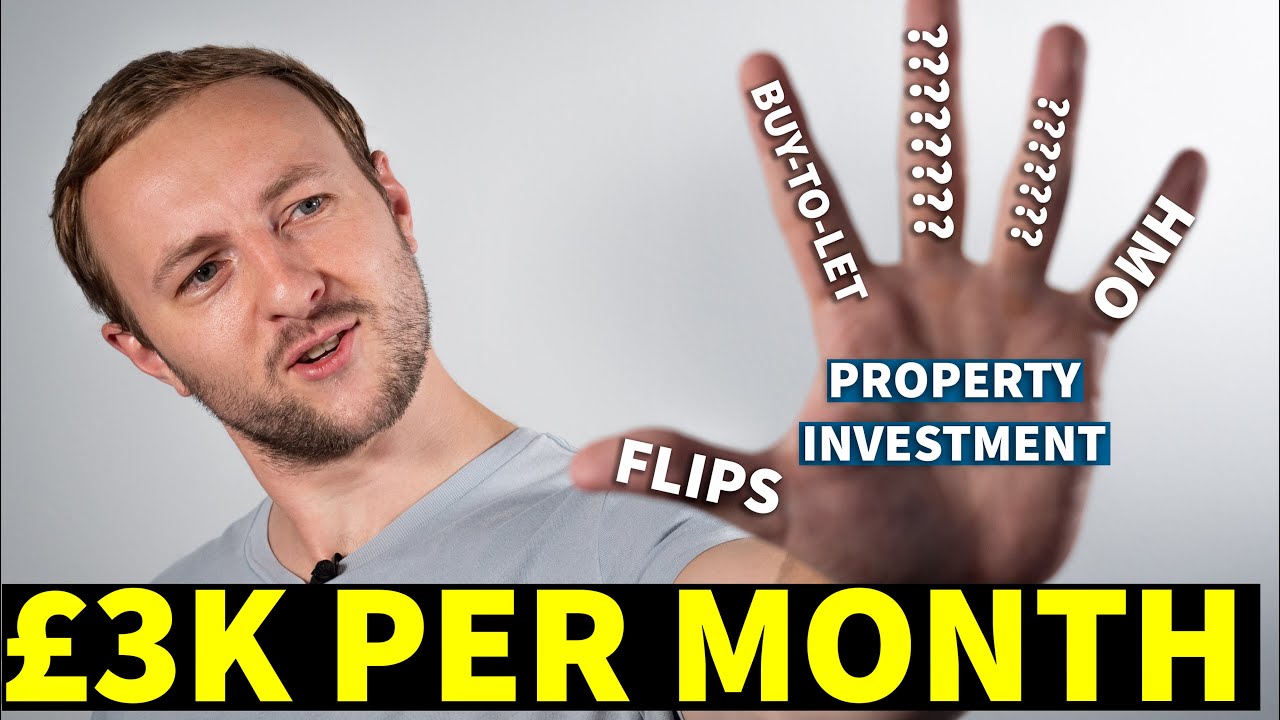 The BEST ways to make £3K A MONTH with Property Investment