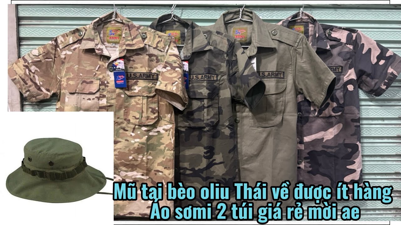 [6-2-26]Áo sơmi Thái các màu xã giá rẻ mời ae
