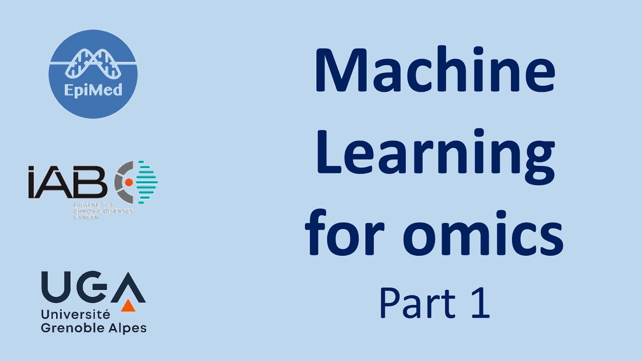 1. Main challenges of machine learning for omics