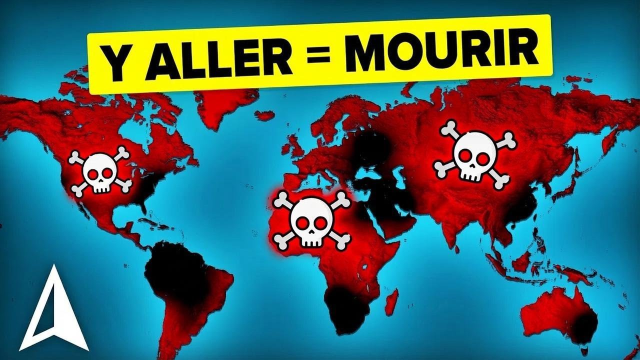 Découvrez les endroits les plus dangereux du monde