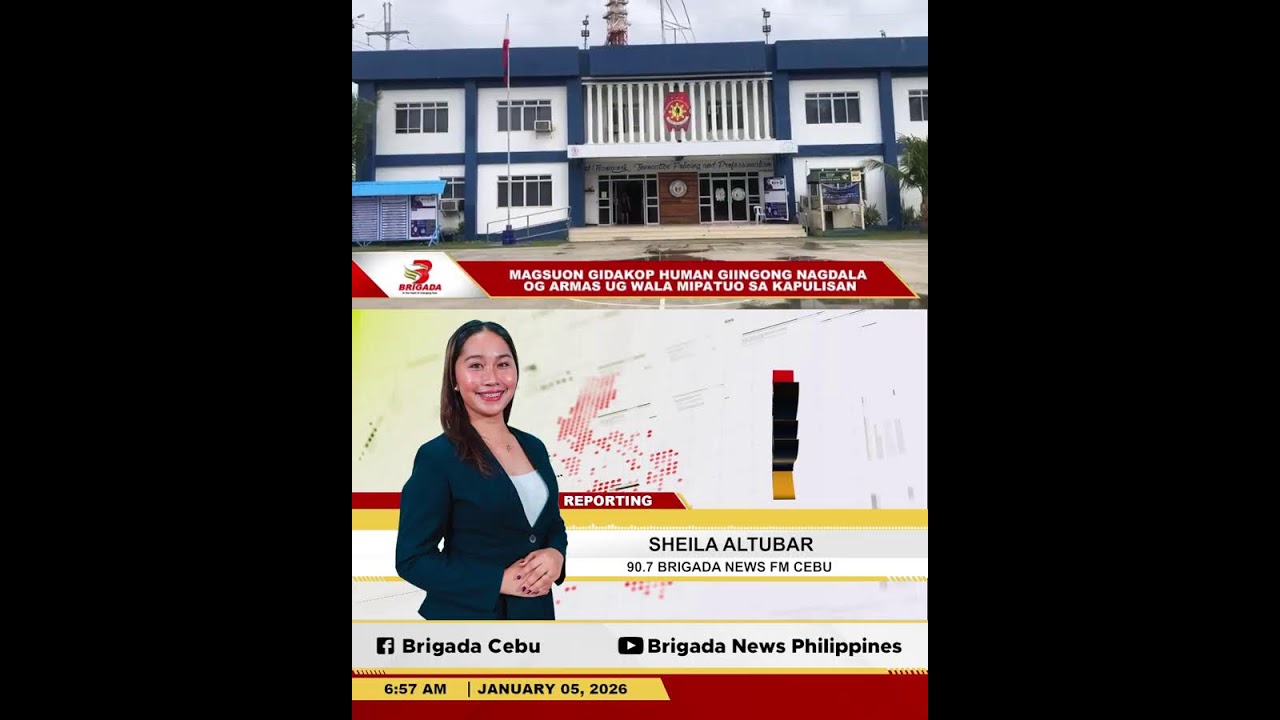 𝐁𝐀𝐍𝐀𝐓 𝐁𝐑𝐈𝐆𝐀𝐃𝐀 JANUARY 05, 2026| MONDAY 90.7 BRIGADA NEWS FM CEBU