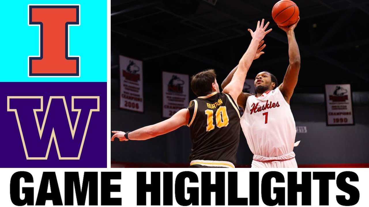 #9 Illinois vs Washington Highlights | Men's Basketball | College Basketball 2025