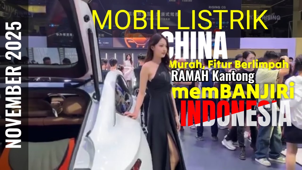 Mobil Listrik Terlaris di Indonesia, Terbaru 2025 bulan November | Jaecoo J5 | BYD Atto 1.