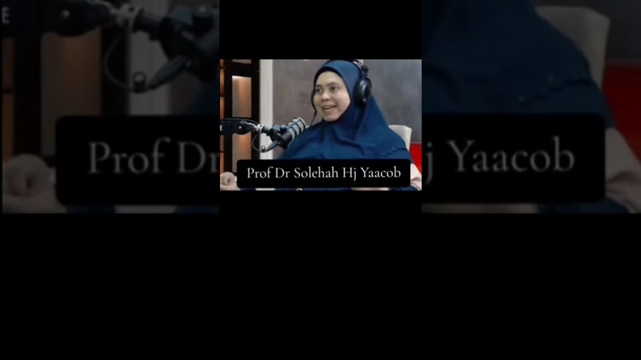 SYARIAT IBRAHIM AS ADA YANG TIDAK SAMA DENGAN SYARIAT MUSA AS | Prof. Dr. Solehah Yaacob