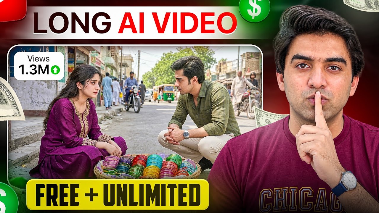 How to Create Long AI Videos for FREE | Step-by-Step Long AI Video Tutorial