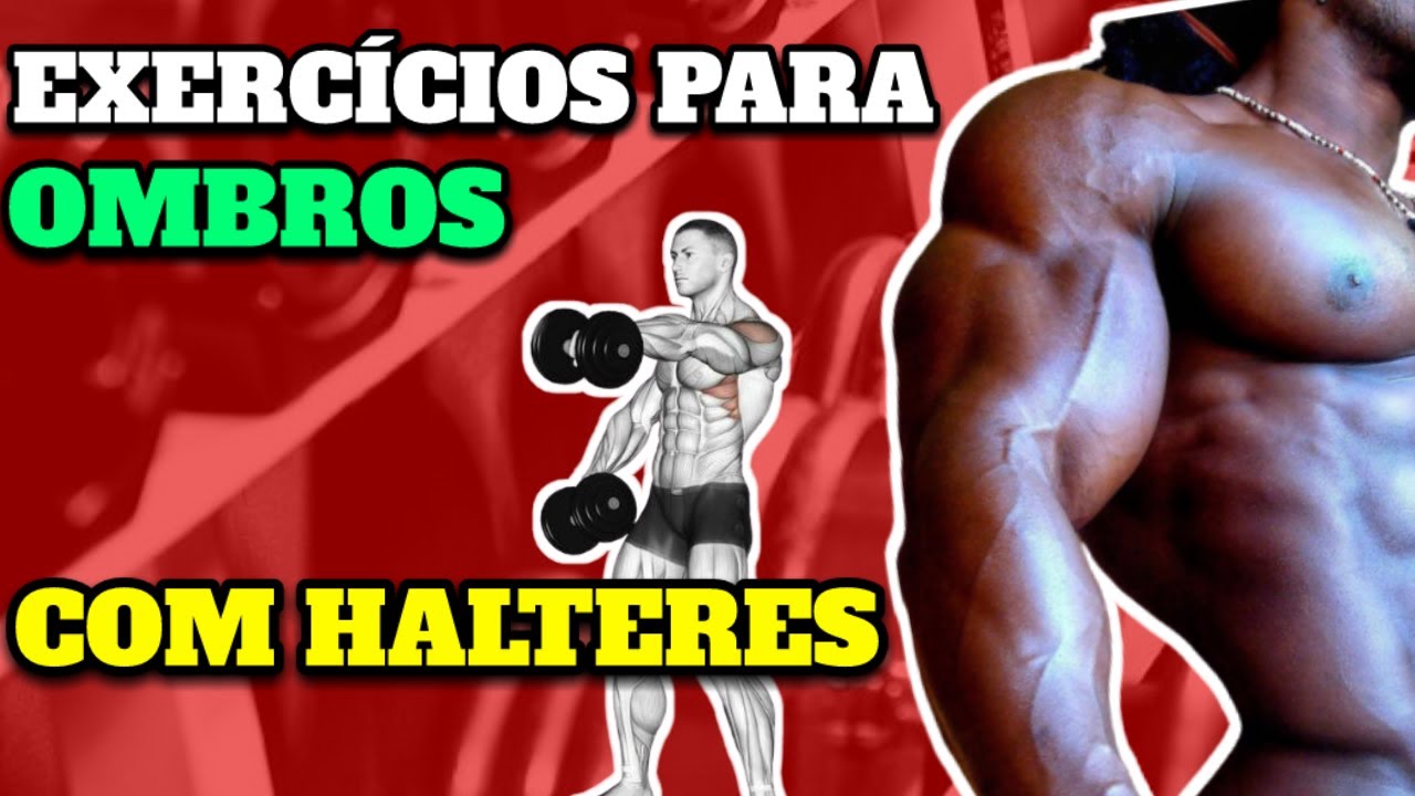 8 Exercícios para Ombros com Halteres (Em casa)