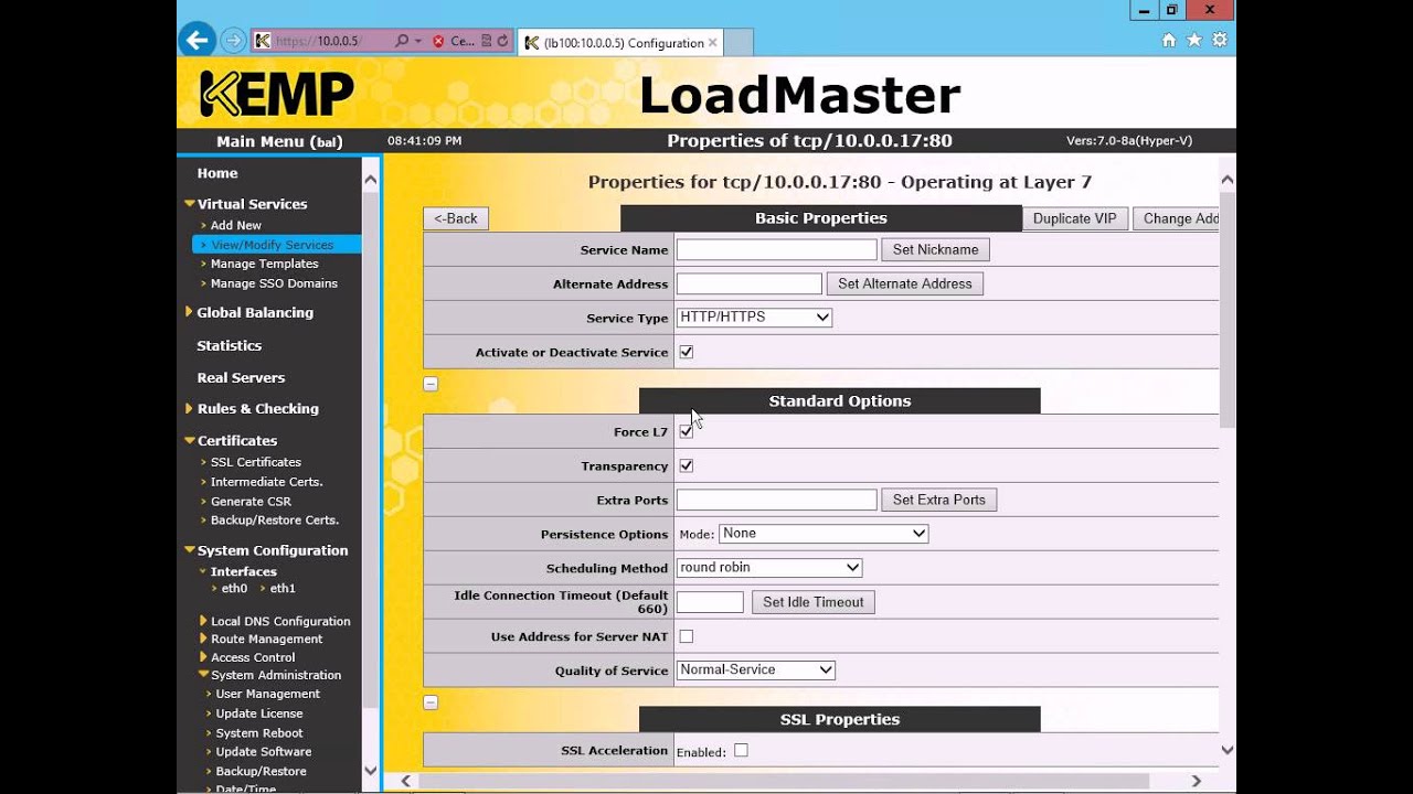 How to Configure Layer 7 Virtual Services with @KempTech