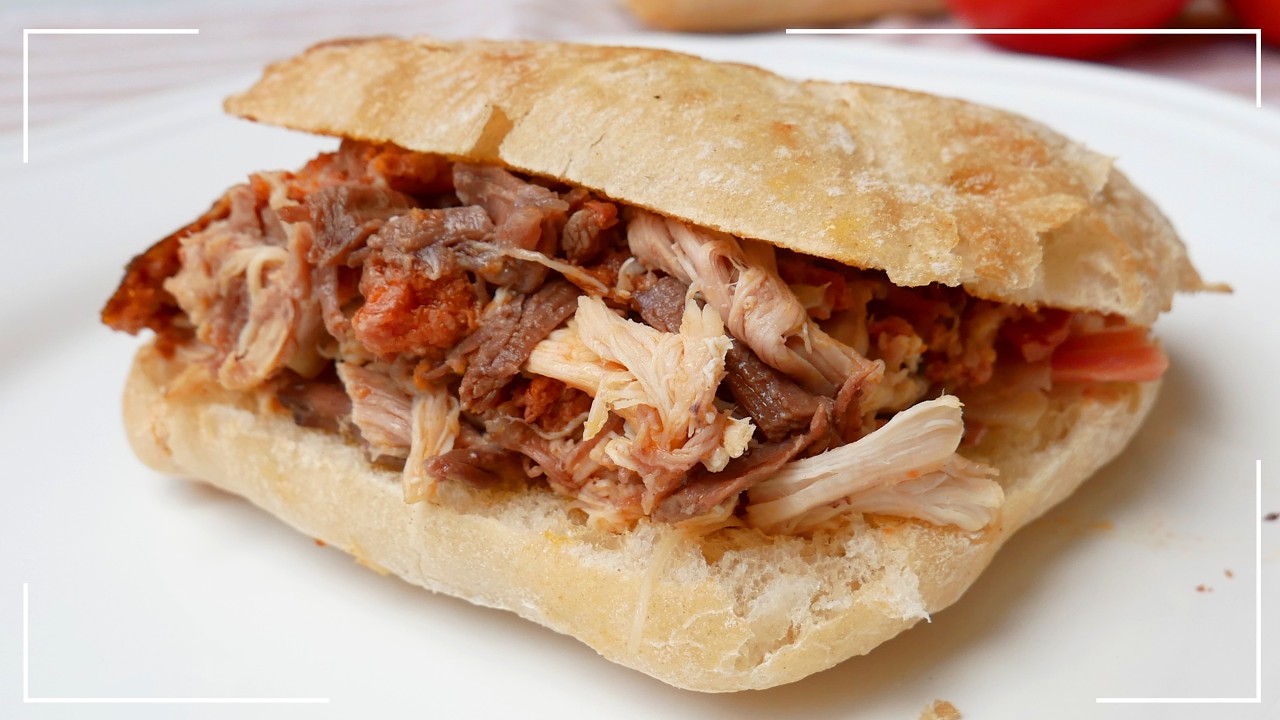 El Bocadillo más FÁCIL y DELICIOSO 🤤 Montadito de PRINGÁ 🔥 21 Días Haciendo Bocadillos (Nº 21)