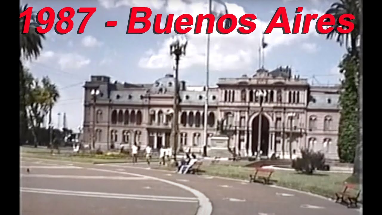 1987 un domingo en Buenos Aires Argentina