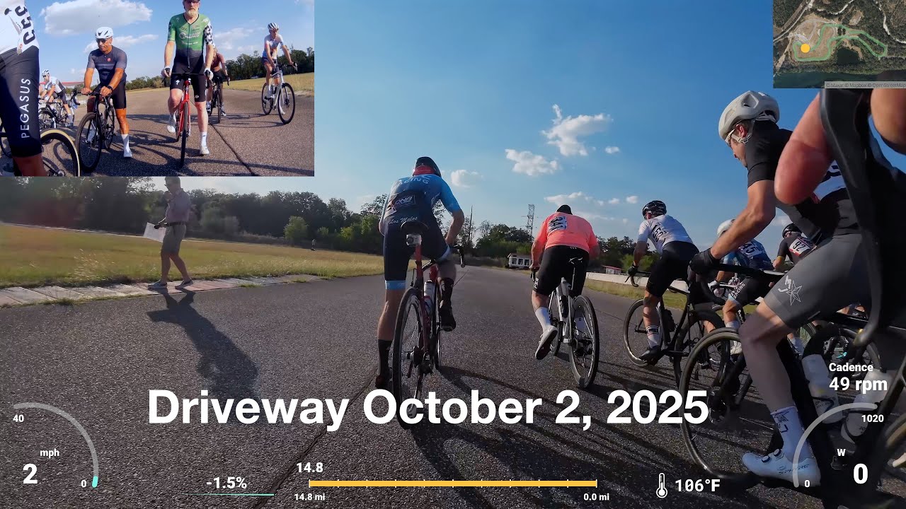 Driveway October 2, 2025 - Masters