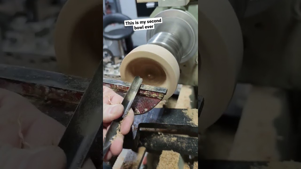 Wood turning fail #shorts