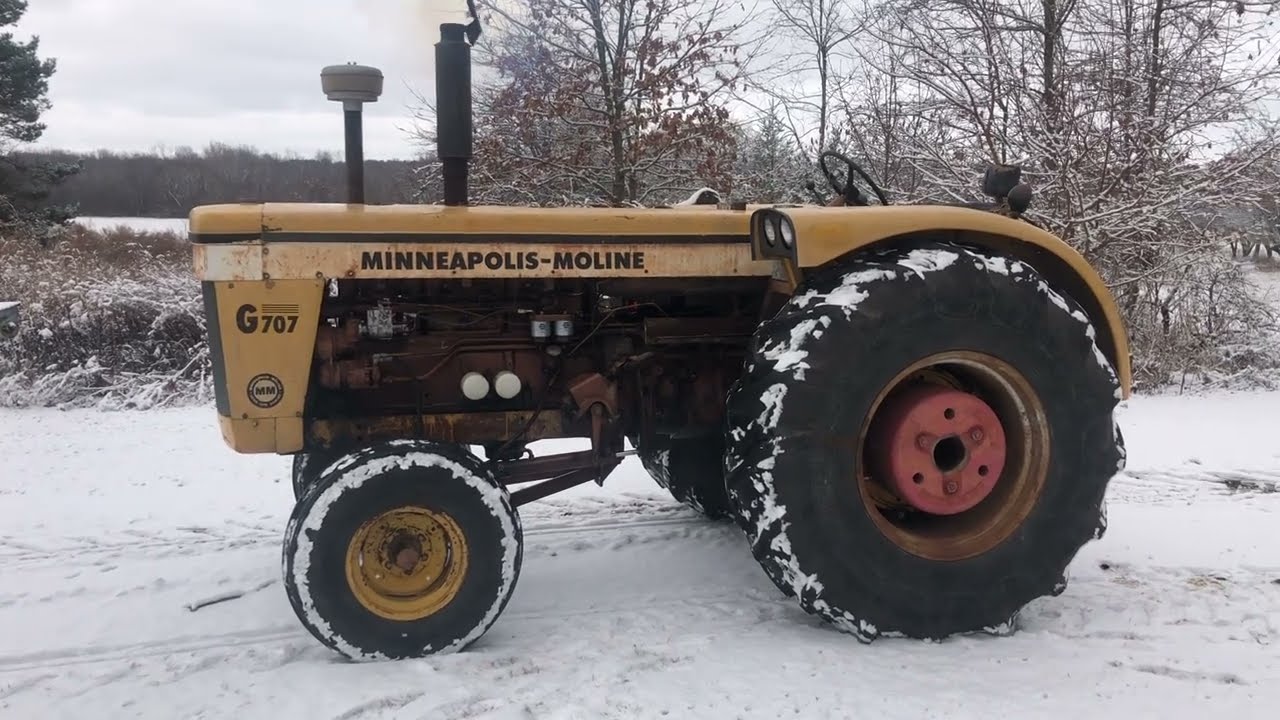 BUYING A TRACTOR OFF EBAY - 1965 Minneapolis Moline G707 - Will it be worth it?