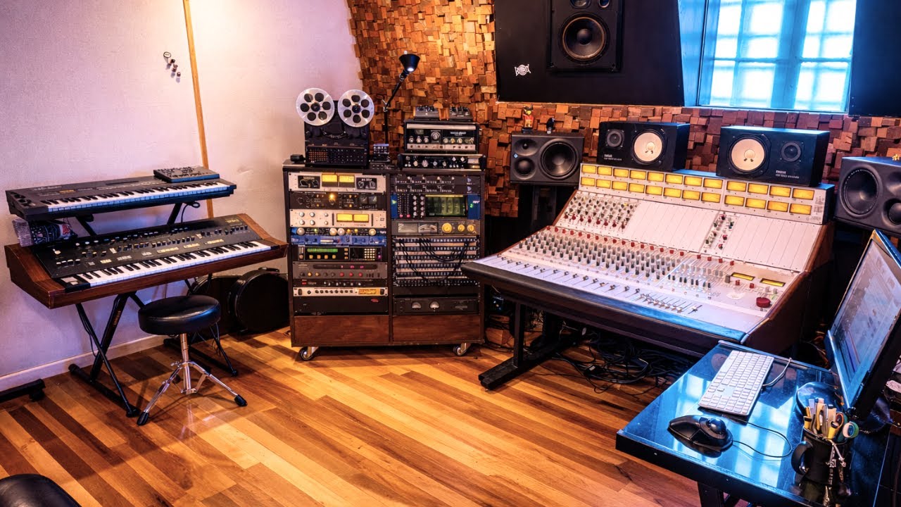 Nunca Imaginé un Estudio Así Dentro de una Casa de Adobe