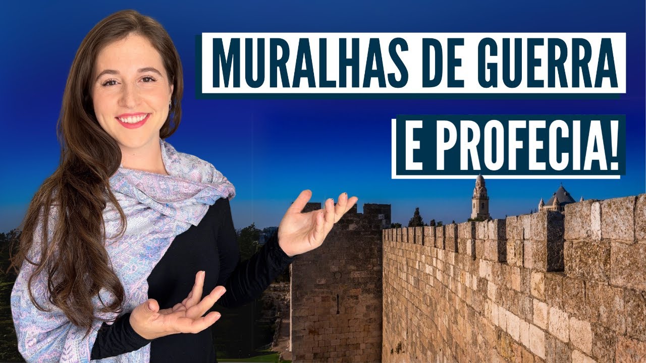 CAMINHAMOS DENTRO DAS MURALHAS DE JERUSALEM! Israel com Aline
